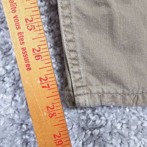 Levis 559 Jeans Mens 36x30 (Fits 34x28) Brown Relaxed Straight Work Pants Casual - Picture 6 of 12